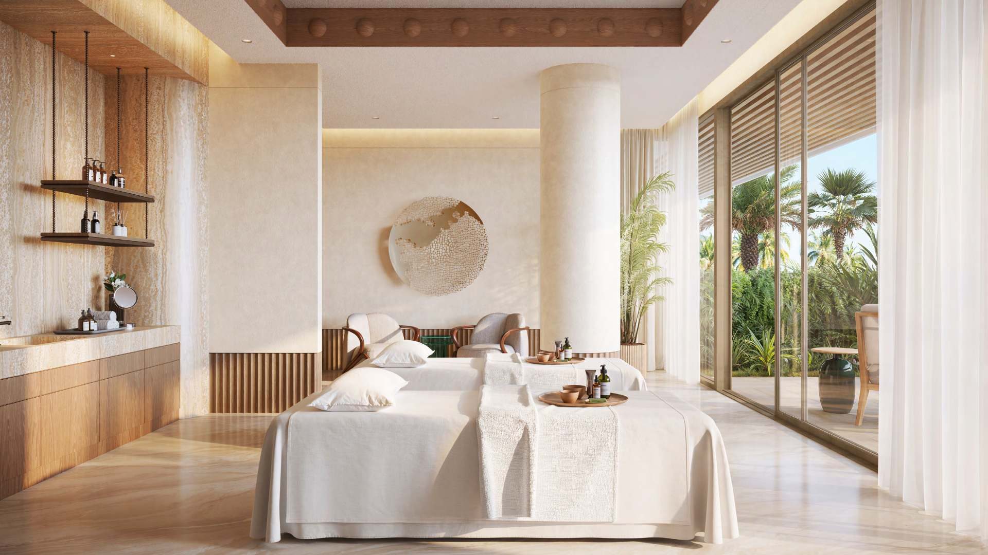 Wellness treatment room